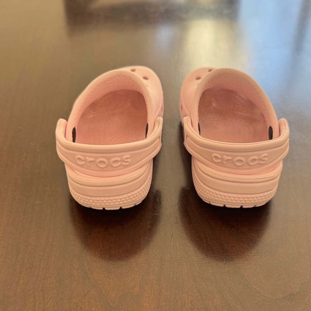 CROCS Classic Toddler Clogs - Blush Pink - Picture 3 of 10